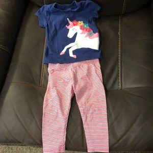 Infant unicorn outfit
